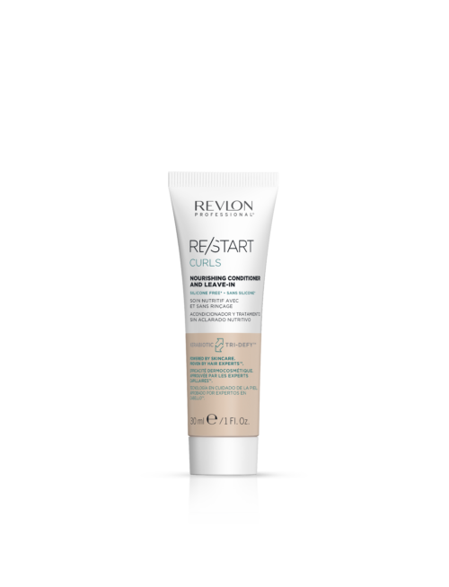 Revlon Professional Restart Curls Nourishing Conditioner palsam lainelistele ja lokkis juustele 30 ml