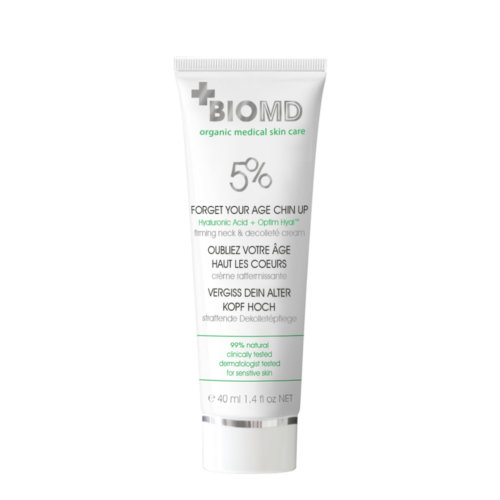BioMD Forget Your Age Chin Up pinguldav kreem kaelale ja dekolteele 40ml