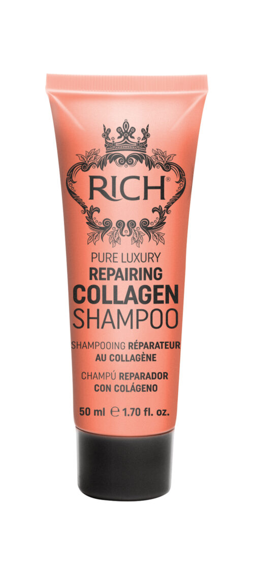 Rich Pure Luxury Repairing Collagen Shampoo taastav šampoon kollageeniga 50ml