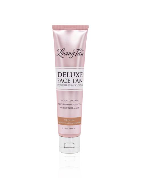 Loving Tan Deluxe Face Tan Medium isepruunistav kreem näole 50ml