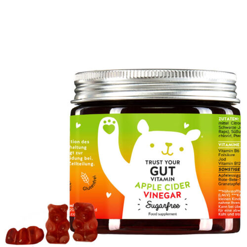 Bears with Benefits Trust Your Gut Vitamins kummikarud õunasiidriäädikaga 60tk