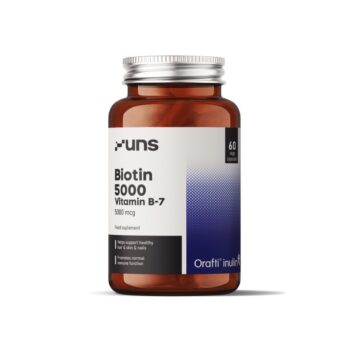 UNS BIOTIIN (5000MCG), 60 KAPSLIT / TOIDULISAND