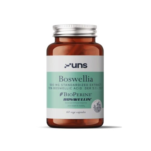 UNS BOSWELLIA EKSTRAKT (500MG) + BIOPERIIN, 60 KAPSLIT / TOIDULISAND