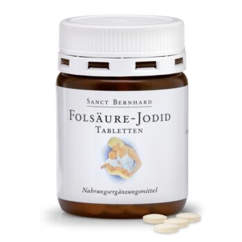 KRÄUTERHAUS SANCT BERNHARD FOOLHAPPE JA JOODI TABLETID, 240TK / TOIDULISAND