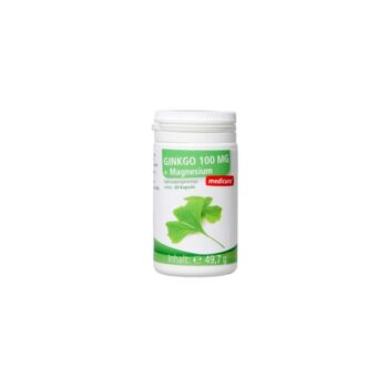 MEDICURA GINKGO BILOBA (100MG) + MAGNEESIUM, 60 KAPSLIT / TOIDULISAND