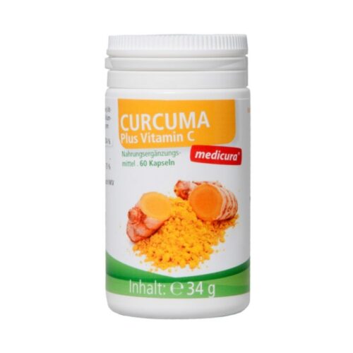 MEDICURA KURKUMIKAPSLID C-VITAMIINIGA, 60TK / TOIDULISAND