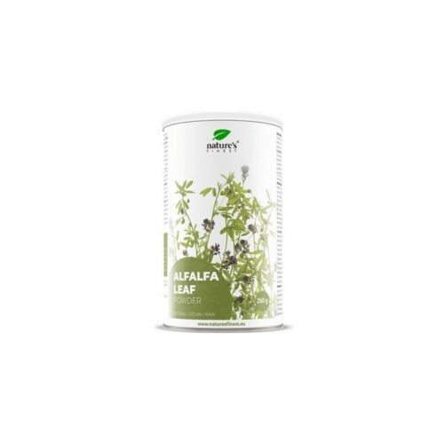 NATURE'S FINEST LUTSERNI EHK ALFALFA PULBER, 250G / TOIDULISAND