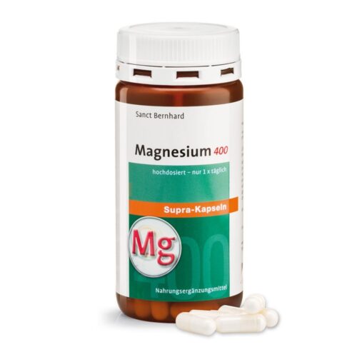 KRÄUTERHAUS SANCT BERNHARD MAGNEESIUMI KAPSLID, 120TK / TOIDULISAND