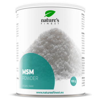 NATURE'S FINEST MSM PULBER, 100G / TOIDULISAND