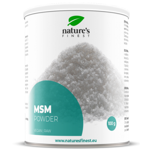 NATURE'S FINEST MSM PULBER, 100G / TOIDULISAND