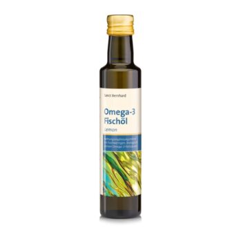 KRÄUTERHAUS SANCT BERNHARD OOMEGA-3 KALAÕLI SIDRUNIGA, 250ML / TOIDULISAND