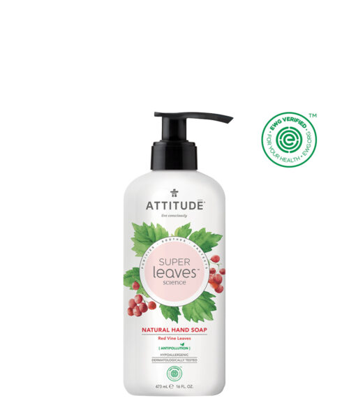 Attitude Super Leaves Hand Soap Red Vine Leaves 473 ml