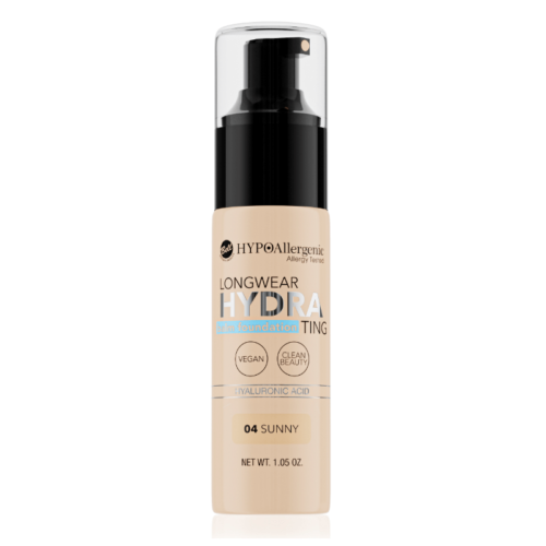 Bell HYPOAllergenic niisutav kauapüsiv jumestuskreem Longwear Hydrating Balm Foundation, toon 04-Sunny