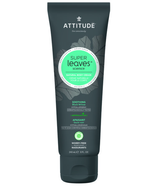 Attitude Super Leaves Men Soothing Body Cream Black Willow 240 ml