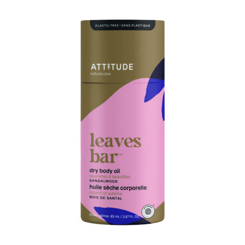 Attitude Leaves Bar Dry Body Oil Sandalwood