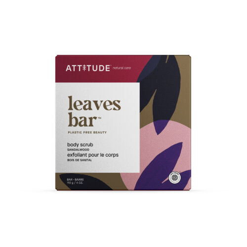 Attitude Leaves Bar Body Scrub