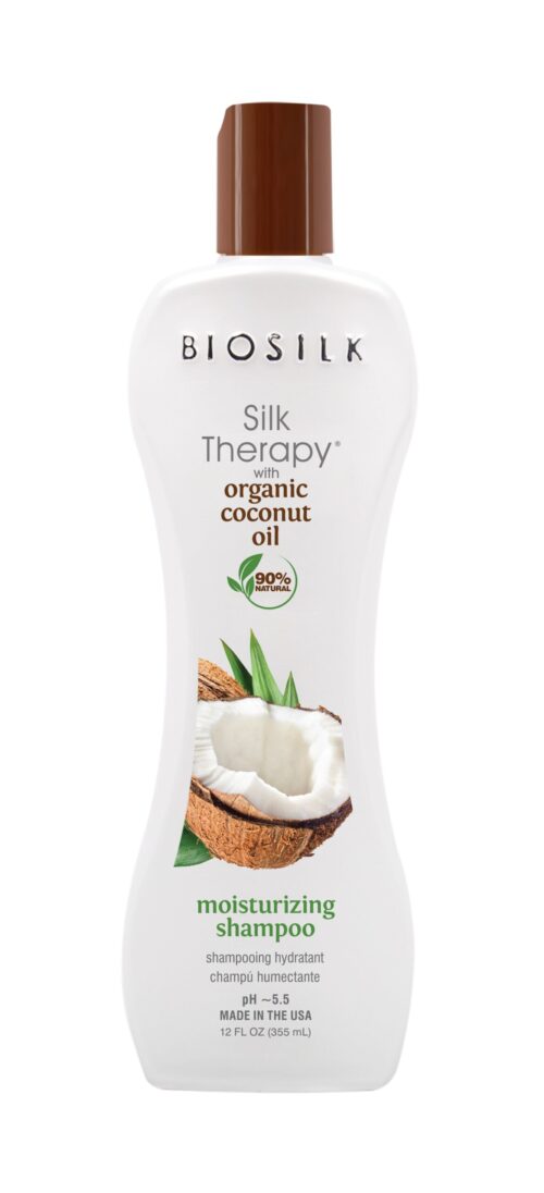 Biosilk Silk Therapy with Natural Coconut Oil Moisturizing Shampoo 355 ml