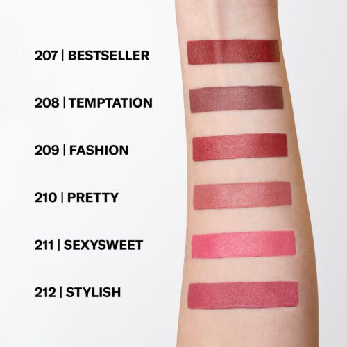 Mesauda Milano Cult Matte huulepulk 208 Temptation - Image 5