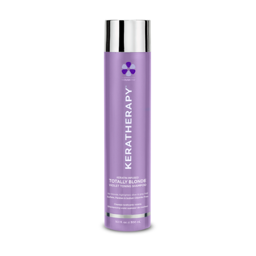 Keratherapy Keratin Infused Totally Blonde Violet Toning Shampoo 300 ml