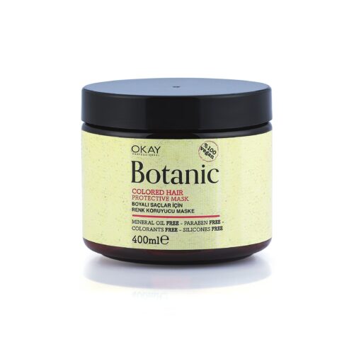 BOTANIC mask kaitsev värvitud juustele 400ml
