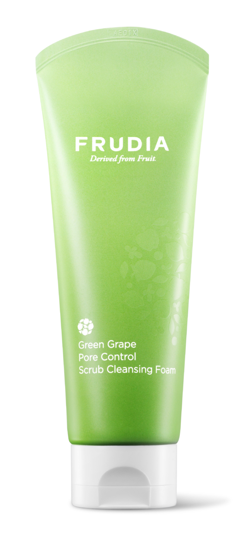 Frudia Green Grape Pore Control Scrub Cleansing Foam 145 ml