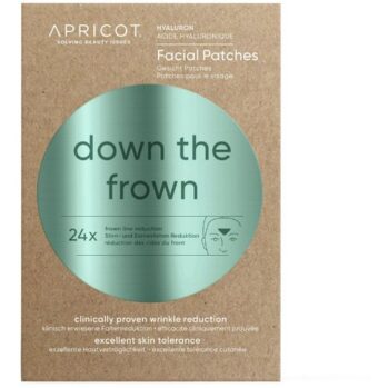 APRICOT kortsuplaastrid hüaluroonhappega laubale ja silmade vahelisele alale “Down the Frown” 24tk