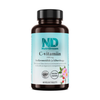 NutriDream C-vitamiin 1000 mg bioflavonoidide ja kibuvitsaga