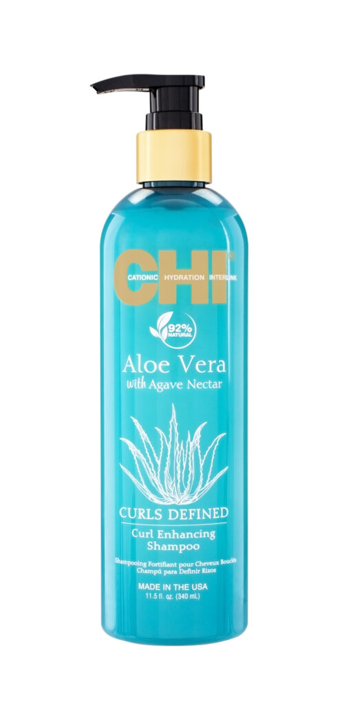 CHI Aloe Vera with Agave Nectar Curl Enhancing Shampoo 340 ml