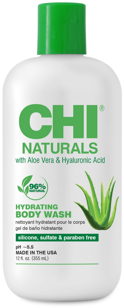 CHI Naturals Hydrating Body Wash 355 ml