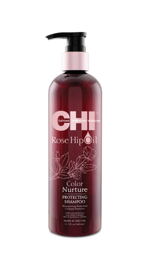 CHI Rose Hip Oil Color Nurture Protecting Shampoo 340 ml