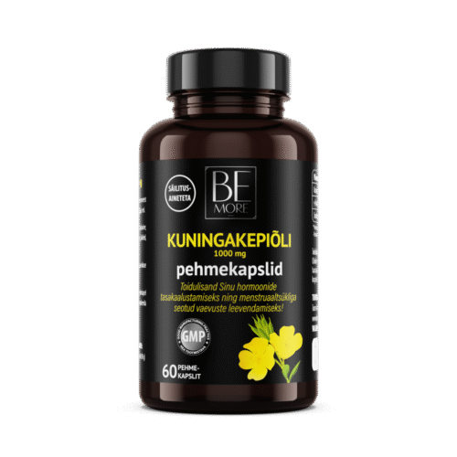 Be More Kuningakepiõli pehmekapslid, 1000mg