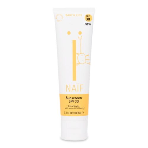 NAÏF looduslik päikesekreem beebidele ja lastele SPF30, 100ml