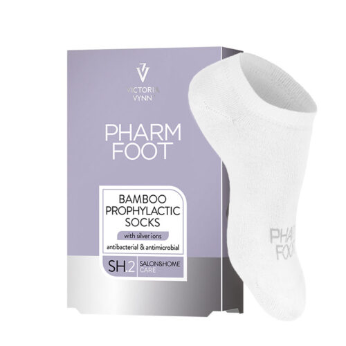 Pharm Foot Bamboo Socks After Treatment with Microsilver s 39-42