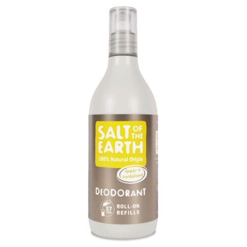 Salt of the Earth Amber & Sandalwood roll-on deodorandi täitepakend 525ml