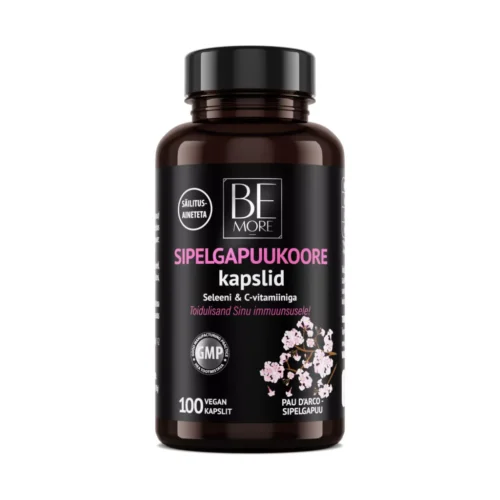 Be More Sipelgapuu koore kapslid seleeni ja C-vitamiiniga