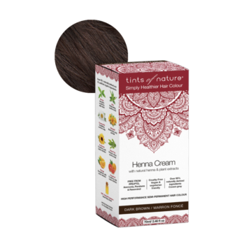 TINTS OF NATURE HENNA CREAM DARK BROWN 70 ML
