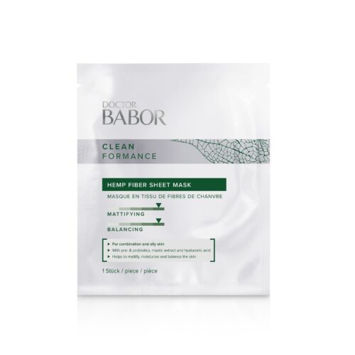 Dr. Babor Cleanformance Hemp Fiber Sheet Mask 1 tk