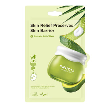 Frudia Avokaado rahustav näomask 20 ml – lehtmask tundlikule nahale