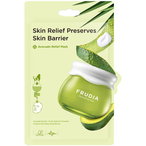 Frudia Avokaado rahustav näomask 20 ml – lehtmask tundlikule nahale