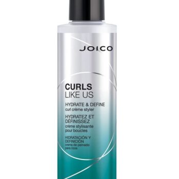 Joico Curls Like Us Hydrate & Define Curl Crème Styler 200 ml – niisutav ja lokke defineeriv juuksekreem lokkis juustele