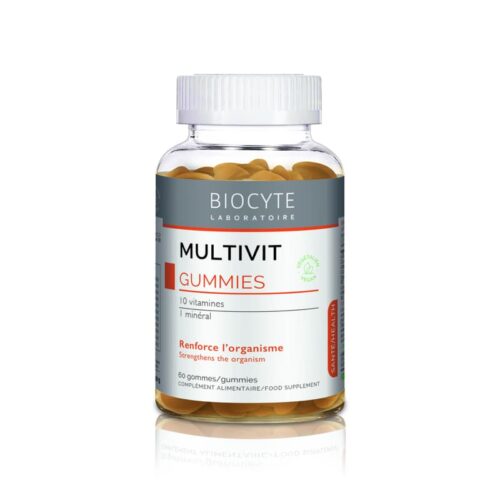 Biocyte 60 tk multivitamiini kummikommid täiskasvanutele