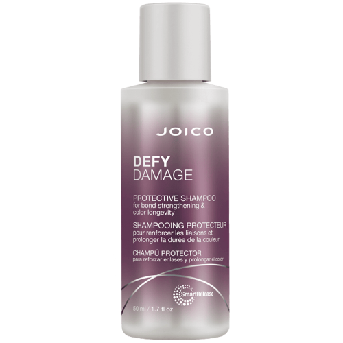 JOICO Defy Damage šampoon 50 ml – õrn puhastus ja kaitse juustele