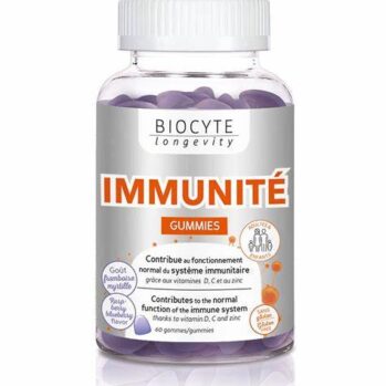 Immuunsust toetavad kummikommid – BIOCYTE Immunité 60 tk