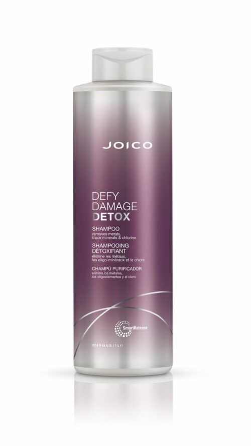 JOICO Defy Damage Detox šampoon – sügavpuhastav šampoon viimistlus- ja mineraaljääkide eemaldamiseks