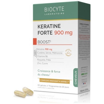 BIOCYTE Keratine Forte Boost keratiin kapslid 900 mg