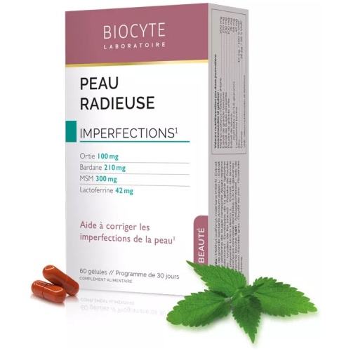 Biocyte Radiant Skin 60 kapslit pakend