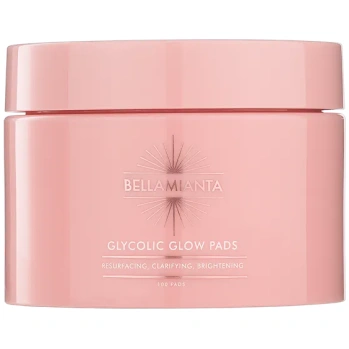 Bellamianta Glycolic Glow Pads padjakesed 100 tk – glükoolhappega koorivad näopuhastuspadjad