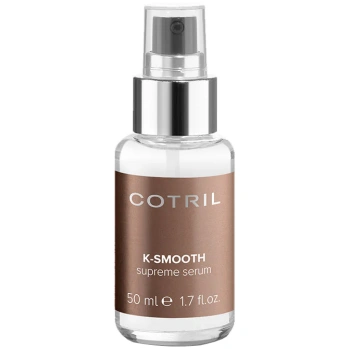Cotril K-Smooth silendav juukseseerum – siidine hooldus kahuvastastele juustele, 50 ml