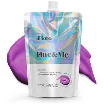 DIFIABA Hue&Me Wild Berry Color Depositing Mask 200 ml
